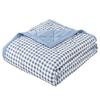 2024 Cool Water Wash Double Combination Summer Cool Quilt Cold Air Condition Thin Blanket Home Decor