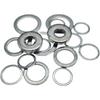 Thickened Galvanized Iron Flat Washer: Small Outer Diameter, Narrow Edge