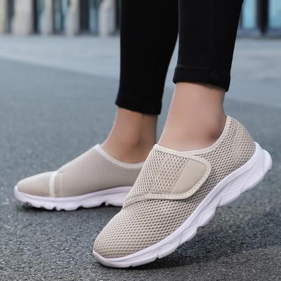 Large Size Mesh Breathable Women's Shoes, Casual Shoes, Flat-bottomed Single Shoes, One Pedal, Lightweight and Comfortable Shoes, Men's Casual Shoes