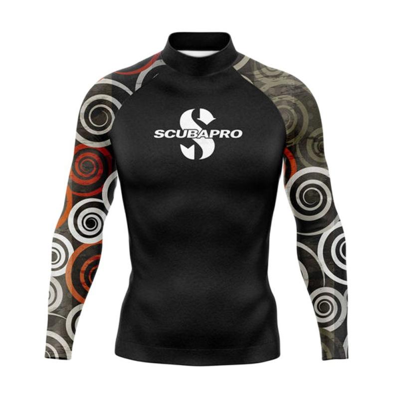 SCUBAPRO Muta Uomo UPF + 50 Protezione Solare da Spiaggia Costume da Bagno Manica Lunga Sport da Surf Anti-Medusa