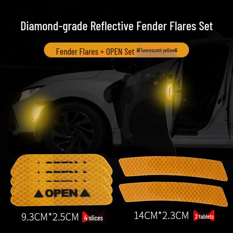 Reflective Car Door Warning & Decorative Strip
