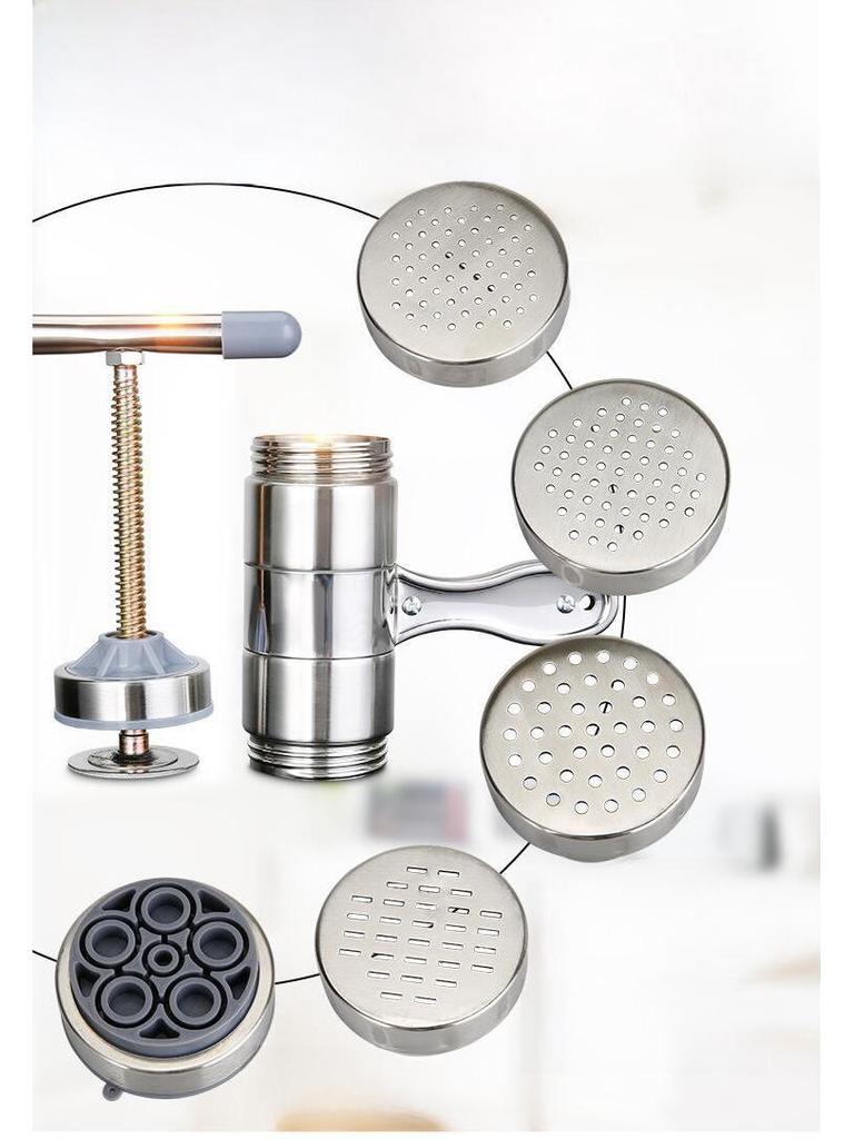 Stainless Steel Manual Hand-Cranked Noodle Press Machine