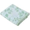 UCHINO Swing Leaf Face Towel 34x80cm Green 100% Cotton Jacquard Soft Towel 7202F377 G