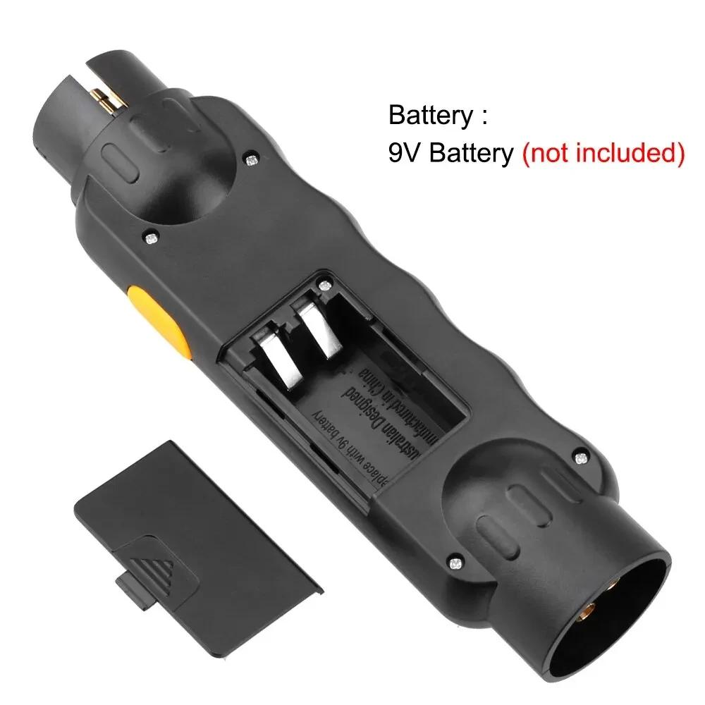 Universal 7 Pin 12V Trailer Plug Socket Tester Diagnostic Tool for Truck Car RV Caravan Trailer Wiring Light Circuit Test Kit