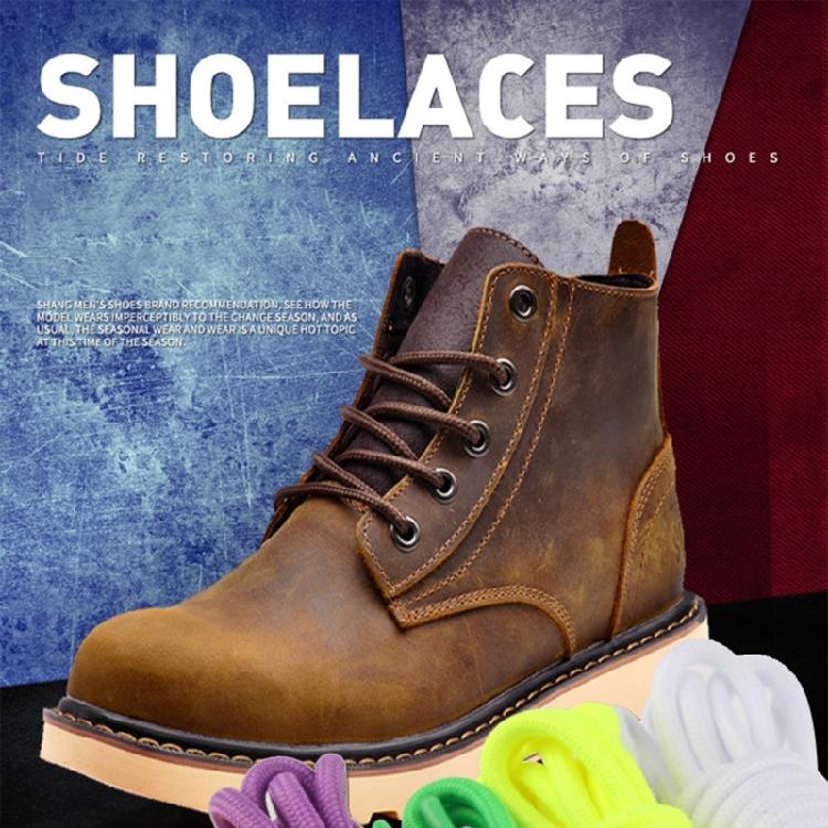 4 szt. Kolorowe Okrągłe Sznurowadła 5 mm Grubość Jednolity Kolor Sznurówki do Butów Sportowych i Codziennych Trampek Butów Wymiana