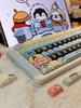 Pingu Keycaps DIY Cute Cartoon Girl for Mechanical Keyboards (87/98/108 Keys)