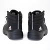 GOTSURI Fishing Shoes with Spiked Soles and Heather High Grip High-Top Laces, Black, (Black Heather, 27-Point Measurement, 0-Centrimeter)