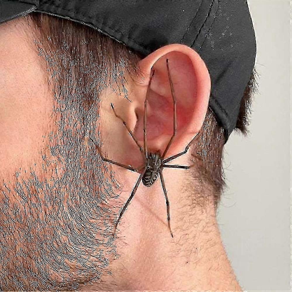 Giant Spider Earrings Halloween Carnival Stud Earrings