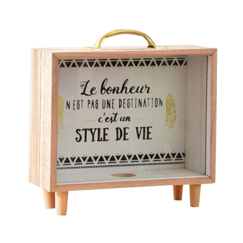 Decoration Photography Prop Large Capacity Birthday Gift Sundry Storage Box Money Box Savings Tank
