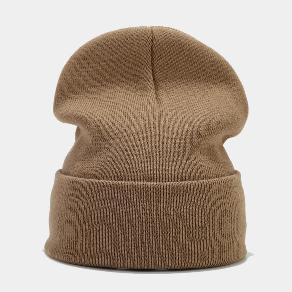 Strickmützen, Damenhüte, Einfarbige Hüte, Herbst- und Winterhüte, Glatt gestrickte Mützen, Bommelmützen, Herrenhüte, Outdoor-Hüte, Kalte Hüte, Warme Hüte