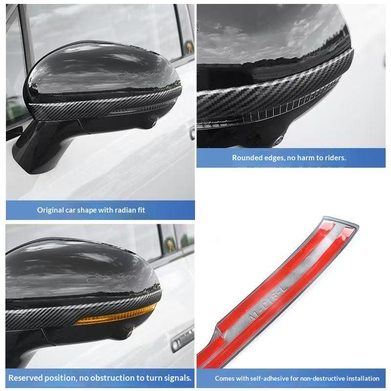 For Leapmotor C10 C16 B10 Car Rearview Mirror Anti Collision Strip Anti Scratch Protector Exterior Modification Accessories