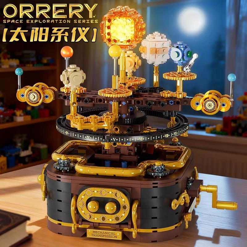 Tech-Constructional Superior-Grade Construction-Set Assembly-Bricks Assembly-Set Superior-Grade Universe First-Class Solar First-Class System