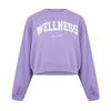 Womens/Ladies Crew Neck Crop Sweatshirt