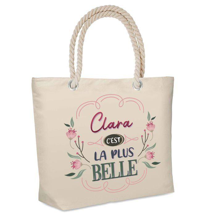 Sac cabas - PLANETEE - Clara la plus belle - Jute - Isotherme - Imprimé en France