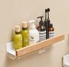 Solid Wood White Bathroom Shelf Corner Shelf Shower Shampoo Cosmetic Shelves Kitchen Storage Rack Bathroom Accessories