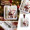 Christmas Tree Ornament Holder Gift, Creative Holiday Hanging Decoration for Family