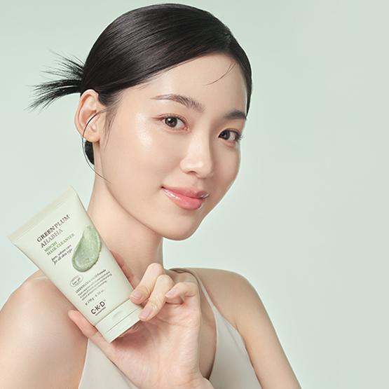 CKD Green Plum AHA BHA Mochi Mask Cleanser 150ml