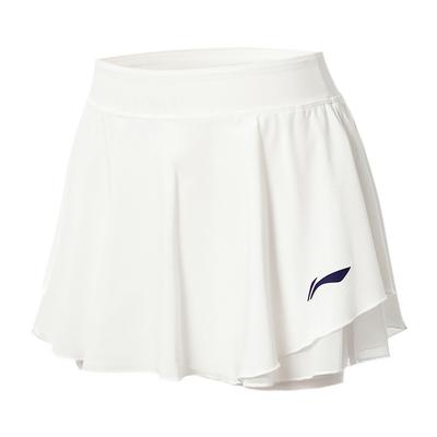 Li Ning Tennis Series Logo Embroidered Elastic Waist Skirt Women Skirts ASKW058-1