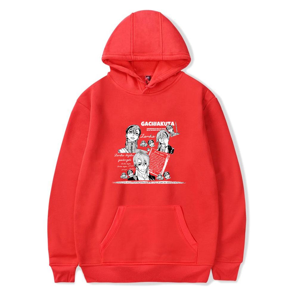 GACHI AKUTA Hoodie Harajuku Autumn Pullover Fashion Unisex Long Sleeve Casual Streetwear Loose Outdoor Clothes