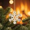 Creative Graffiti Wood Shapes 10Pcs 2D Wooden Christmas Ornaments, Blank DIY Craft Hanging Tags, Unfinished Blanks Tree Decorations, Slices