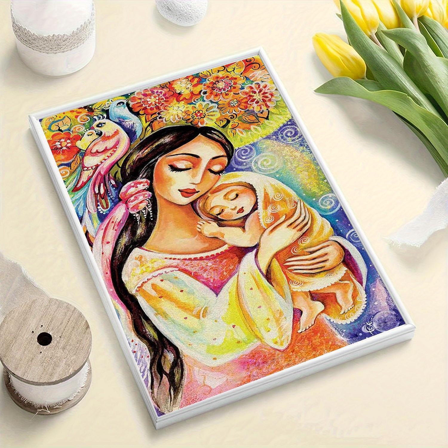 

DIY Алмазная картина Набор для вышивки крестом Мозаика Искусство Алмазная картина Полный круг/Квадратный алмаз Украшение дома Round 30x40cm