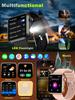 SACOSDING Bluetooth Call Smart Watch 1.72" HD Screen AI Voice Micro Gheck IP68 Waterproof BP Oxygen Heart Rate Smartwatch