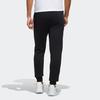 Adidas Neo Slim Fit Casual Knit Joggers with Side Logo Print Men Bottoms Black EI4734