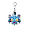 Cartoon Huntrix Saja Boys Derpy Tiger Acrylic Keychains Ring Double-Sided Key Chain Jewelry K-Pop Demon Hunters Fan Love Gifts