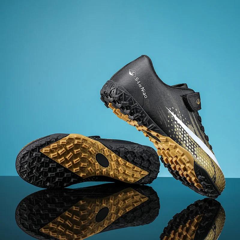Kids Sport Activity Football Shoes For Boys' Indoor Turf Training Outdoor Fast Hall Childrens Soccer Shoes Light Football Boots Sneakers