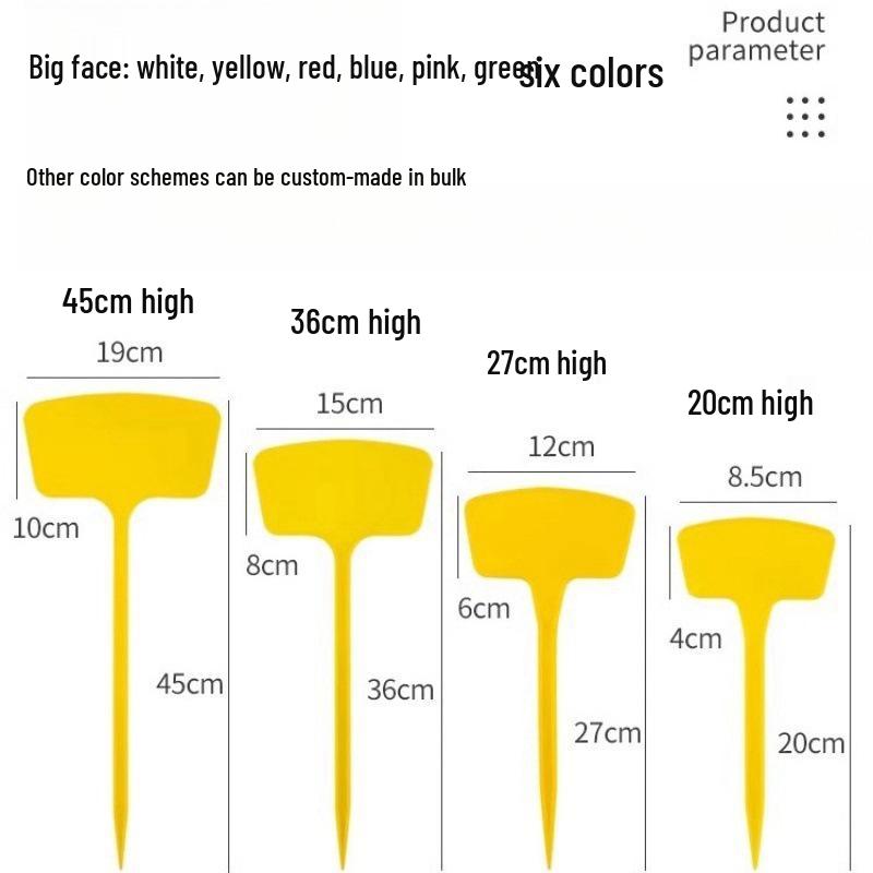 Large Plastic Garden Label for Identification