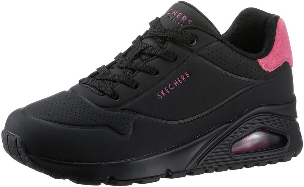 Skechers Uno - Pop Back Женские кроссовки черного цвета