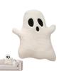 Ghost Plush White Ghost Halloween Pillow Ghost Funny Stuffed Animal Cartoon Cute Halloween Home Decorations for Bedside Sofa Car