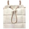 Nike 9L Sportswear Puffle Fashion Versatile Nylon Mini Backpack Women Backpack Off-White HQ6693-072