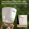 Flowerpot with Open Water Pour Port Easy Maintenance Self-Absorbing Double-Layer Water System Thickened Transparent Water Storage Basin