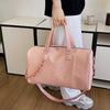 Fashionable, Simple and Atmospheric Traveling Large Capacity Chain Decorative Handbag Home Clothing Storage Bag