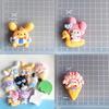 Cute Cartoon Animal Resin Accessories For Diy Phone Cases And Hair Accessories