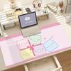 Cartoon Cute MMonokuro Boo Mouse Pad Anti Slip Rubber Edge Locked Thickened Laptop Gaming Desk Mat