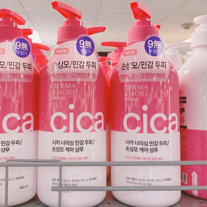 Derma & More Cica Nourishing Shampoo 600ml x 2P One thing