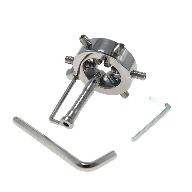 Horse Eye Stick Penis Clip Men's Passion Masturbation Sex Toy Binding Heavy Lantern Ring Chastity Sex Adult Supplies