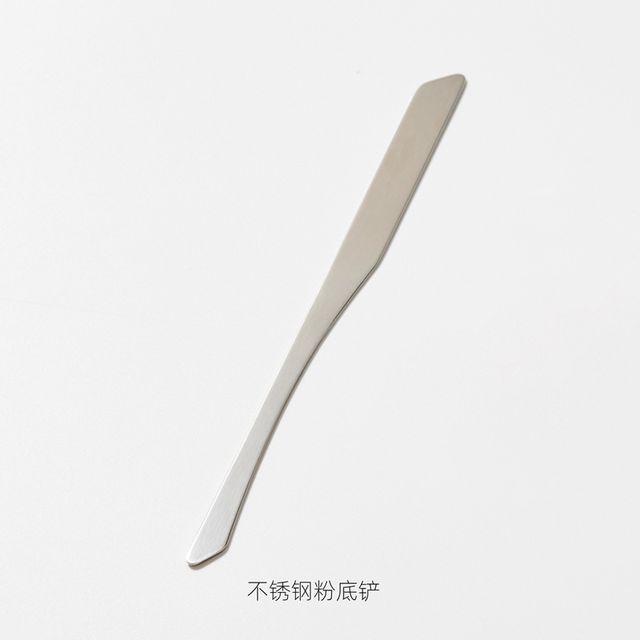 

Hepius - Stainless Steel Makeup Spatula Silver