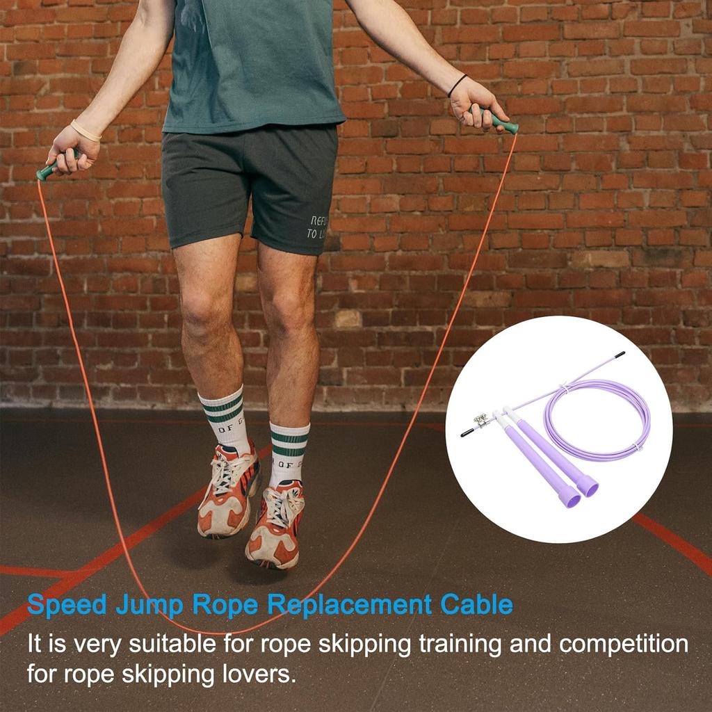 Speed Jump Rope, Adjustable Speed Skipping Rope Tangle-Free Fast Jump Rope