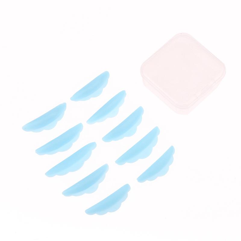 

10 шт. Многоразовый набор для ламинирования ресниц, силиконовые подушечки, бигуди для завивки ресниц 3D, инструмент для макияжа