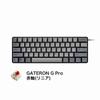 iKBC NEW POKER II Compact Mechanical Keyboard with ANSI 61 GATERON G PRO Red Compatible with Windows and Quiet Hot Swap 60% Layout, Keys, Switches,
