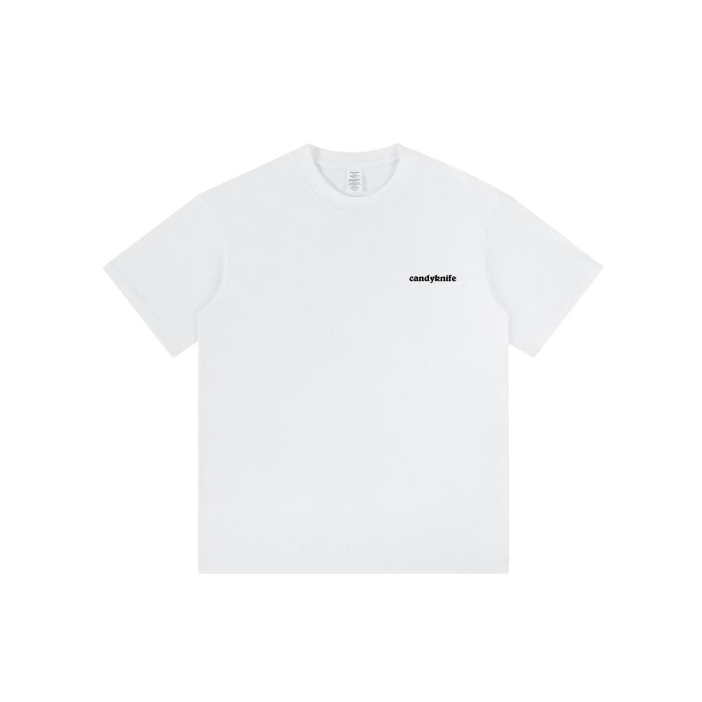 Unisex American Brand Minimalist Short-Sleeve Cotton Crew Neck T-Shirt