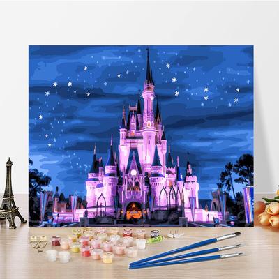 DIY Paint By Numbers Oil Painting Kit Canvas DIY Oil Painting By Numbers Διακοσμήσεις τοίχου για δώρα σπιτιού Τέχνες και χόμπι