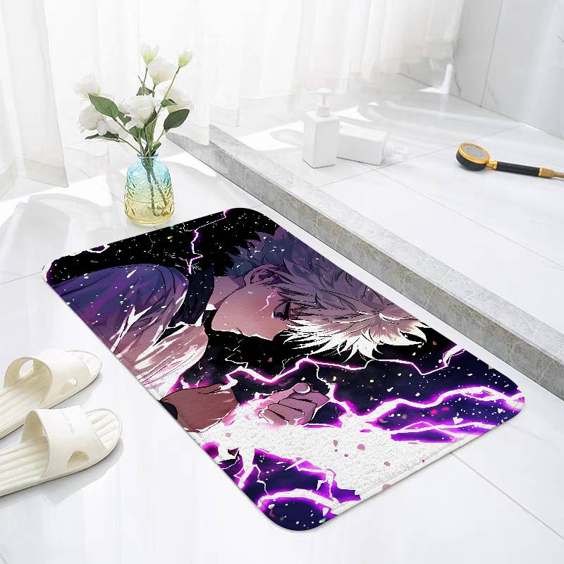 H-Hunter-X-H-Hunter K-Killua Floor Mat For Living Room Cushions Modern Soft Fluffy Home Rug For Children's Bedroom Play Carpet