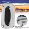 304 Stainless Steel Recessed Pull 3.7 X 2.4in Sliding Door Hardware  Cabinet Drawer