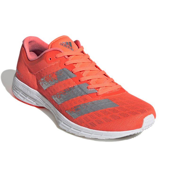 Adidas Versatile Comfortable Shock Absorbing Breathable Low Top Running Shoes Women Sneakers Coral-Orange EG1176