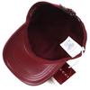 Pristine GUCCI cap GG Monogram Canvas and Leather Bordeaux cotton Women L 833272 Used