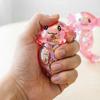 Glitzernder Axolotl Langsam Aufgehendes Knetspielzeug Weiches TPR Fidget zur Stressbewältigung Niedliches Salamanderförmiges Dekompressions-Gadget für Kinder Erwachsene